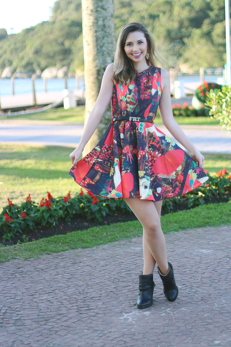 4-look do dia vestido fruto da imaginação