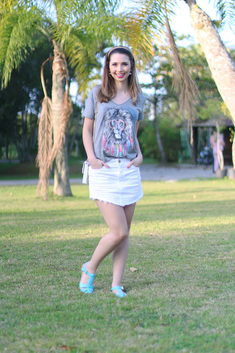 4-look do dia verão 2016 saia jeans branca lunender