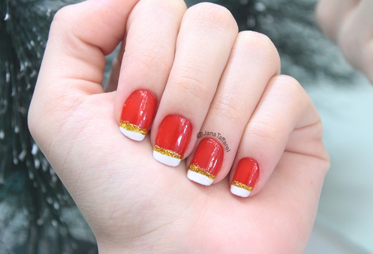 1-unhas decoradas fáceis para o natal