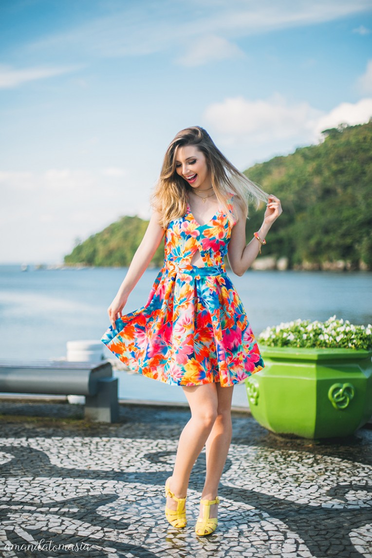 1-looks coloridos para o verão