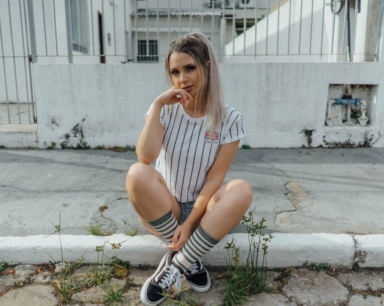 vans cano alto feminino tumblr